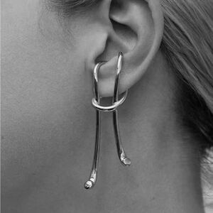 Anthropologie Silver Earrings